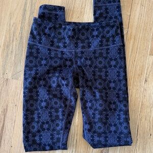 Lululemon Patterned Leggings 2(xxs)